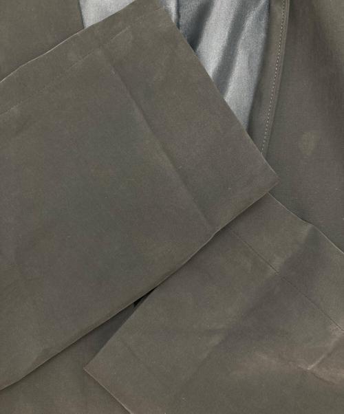 R'IAM（リアム）R'IAM (リアム) キュプラ ブラウス ジャケット ブラック サイズ:38の古着・服飾アイテム