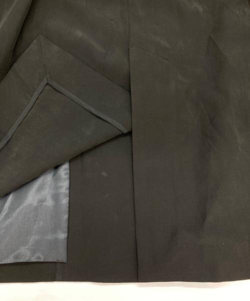 R'IAM（リアム）R'IAM (リアム) キュプラ ブラウス ジャケット ブラック サイズ:38の古着・服飾アイテム