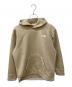 THE NORTH FACE（ザ ノース フェイス）の古着「テックエアースウェットワイドフーディ」｜ベージュ