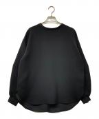 UNITED ARROWSユナイテッドアローズ）の古着「COMFY ステッチ プルオーバー」｜ブラック