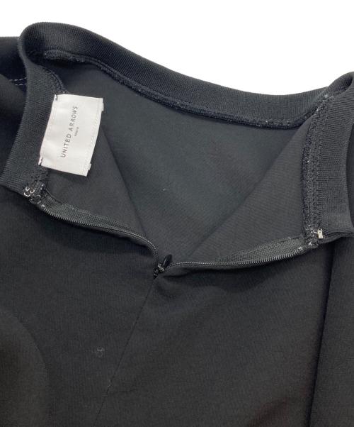 UNITED ARROWS（ユナイテッドアローズ）UNITED ARROWS (ユナイテッドアローズ) COMFY ステッチ プルオーバー ブラック サイズ:38の古着・服飾アイテム