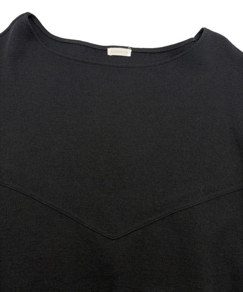 GALERIE VIE（ギャルリーヴィー）GALERIE VIE (ギャルリーヴィー) ミルドスムース ボートネックワンピース ブラック サイズ:SIZE Freeの古着・服飾アイテム