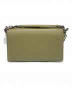 Fabiana Filippiファビアナフィリッピ）の古着「チェーンショルダーバッグ」｜モスグリーン