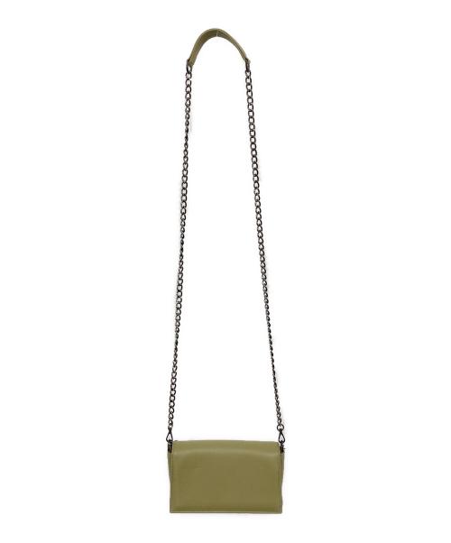Fabiana Filippi（ファビアナフィリッピ）Fabiana Filippi (ファビアナフィリッピ) チェーンショルダーバッグ モスグリーンの古着・服飾アイテム