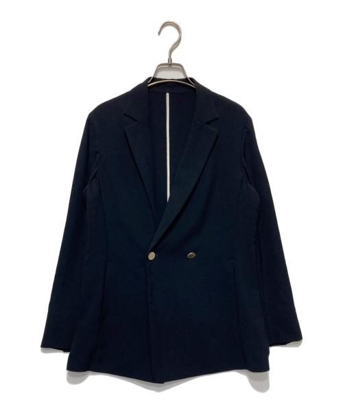 KUMIKYOKU（クミキョク）KUMIKYOKU (クミキョク) Pe2WAYストレッチ ジャケット ネイビー サイズ:2の古着・服飾アイテム