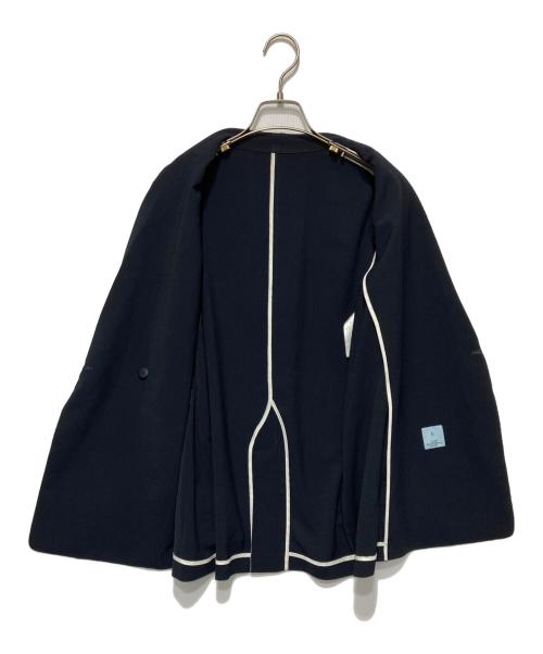 KUMIKYOKU（クミキョク）KUMIKYOKU (クミキョク) Pe2WAYストレッチ ジャケット ネイビー サイズ:2の古着・服飾アイテム