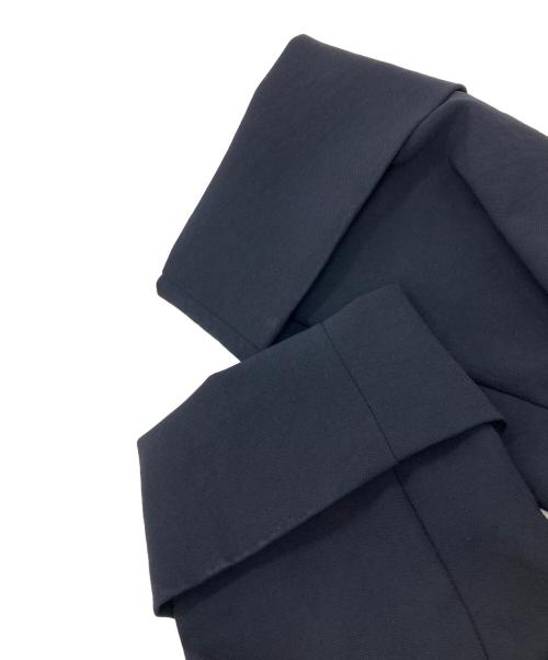 KUMIKYOKU（クミキョク）KUMIKYOKU (クミキョク) Pe2WAYストレッチ ジャケット ネイビー サイズ:2の古着・服飾アイテム