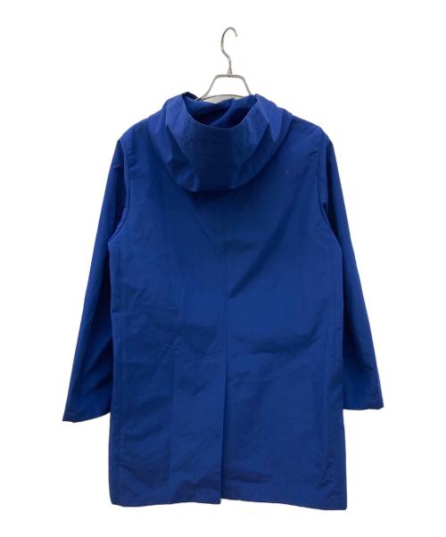 Traditional Weatherwear（トラディショナルウェザーウェア）Traditional Weatherwear (トラディショナルウェザーウェア) フーデッドコート ブルー サイズ:38の古着・服飾アイテム
