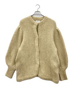 中古・古着通販】CLANE (クラネ) COLOR MOHAIR SHAGGY CARDIGAN/カラー