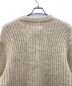 中古・古着 CLANE (クラネ) COLOR MOHAIR SHAGGY CARDIGAN（カラーモヘアシャギーカーディガン） ベージュ サイズ:2：8000円