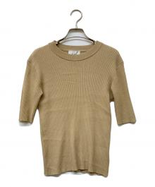 CLANE（クラネ）の古着「H/N RIB KNIT TOPS」｜ベージュ