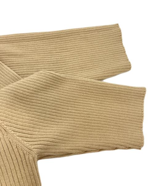 CLANE（クラネ）CLANE (クラネ) H/N RIB KNIT TOPS ベージュ サイズ:1の古着・服飾アイテム