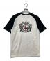 BURBERRY BLACK LABEL (バーバリーブラックレーベル) プリントTシャツ ホワイト サイズ:3：5000円