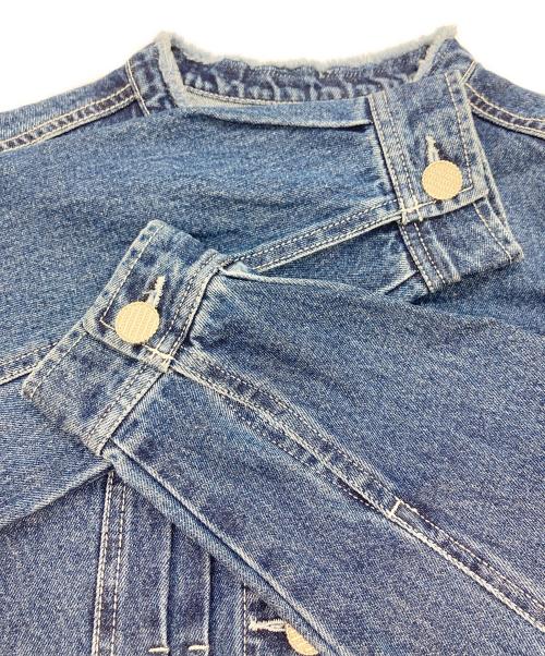 HER LIP TO（ハーリップトゥ）HER LIP TO (ハーリップトゥ) Everyday Denim Jacket インディゴ サイズ:Sの古着・服飾アイテム