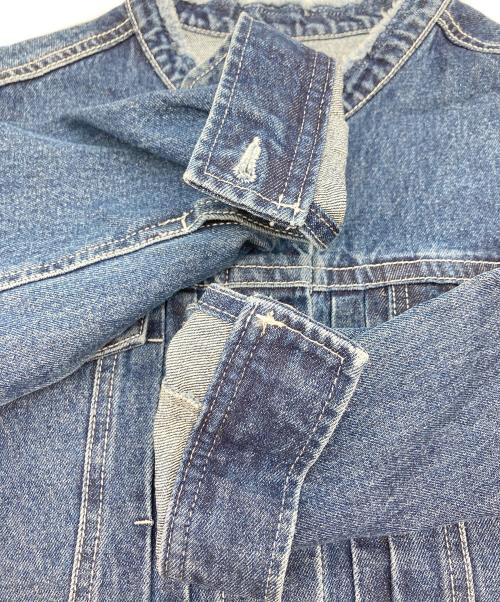 HER LIP TO（ハーリップトゥ）HER LIP TO (ハーリップトゥ) Everyday Denim Jacket インディゴ サイズ:Sの古着・服飾アイテム