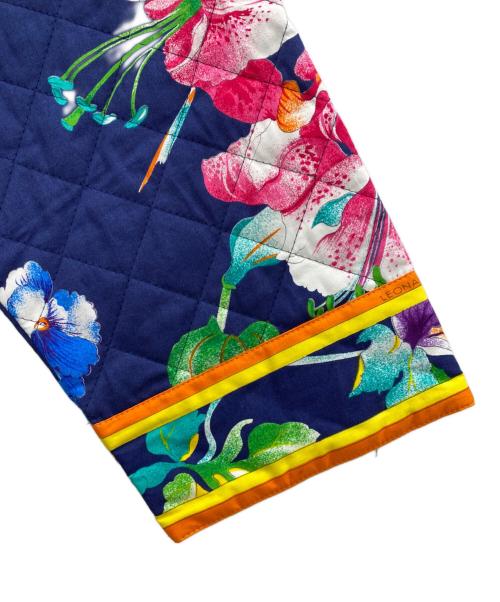 LAONARD（レオナード）LAONARD (レオナール) キルティングローブ ブルー サイズ:-の古着・服飾アイテム