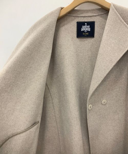 SLOBE IENA（スローブ イエナ）SLOBE IENA (スローブ イエナ) HAMILTON ダブルフェイスウールショートコート ベージュ サイズ:-の古着・服飾アイテム
