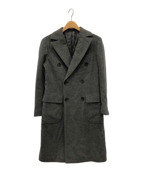 Brilla per il gusto（ブリッラ ペル イルグースト）Brilla per il gusto (ブリッラ ペル イルグースト) CASHMERE ULSTER COAT グレー サイズ:44の古着・服飾アイテム