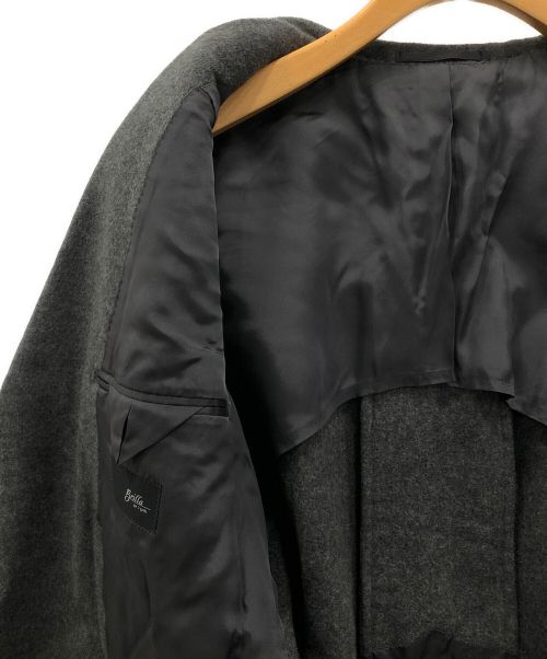 Brilla per il gusto（ブリッラ ペル イルグースト）Brilla per il gusto (ブリッラ ペル イルグースト) CASHMERE ULSTER COAT グレー サイズ:44の古着・服飾アイテム