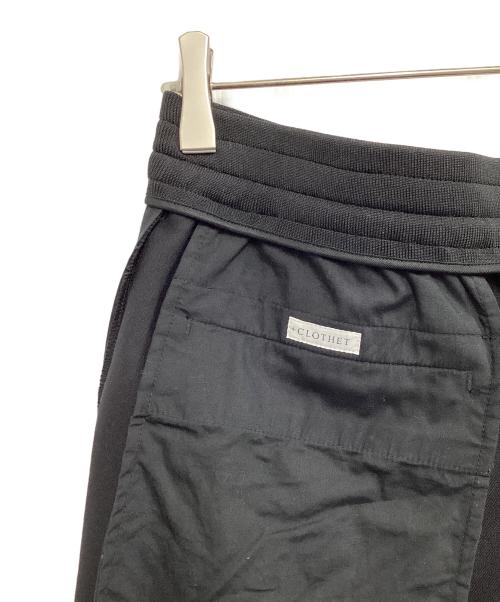 +CLOTHET（クロスクローゼット）+CLOTHET (クロスクローゼット) 2way Stretch Jogger Pants ブラック サイズ:2の古着・服飾アイテム