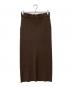 DEUXIEME CLASSE (ドゥーズィエム クラス) Diner B RIB タイトスカート ブラウン サイズ:38：11000円