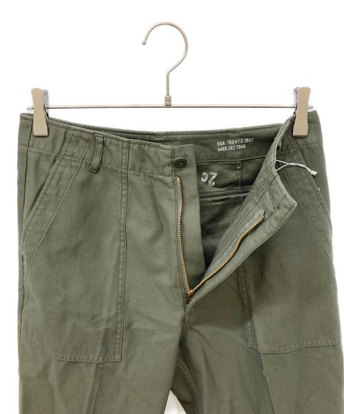 DEUXIEME CLASSE（ドゥーズィエム クラス）DEUXIEME CLASSE (ドゥーズィエム クラス) Baker military パンツ カーキ サイズ:38 未使用品の古着・服飾アイテム