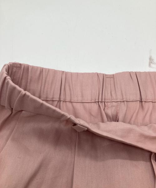 martinique（マルティニーク）martinique (マルティニーク) リネンドロストパンツ ピンク サイズ:3 未使用品の古着・服飾アイテム