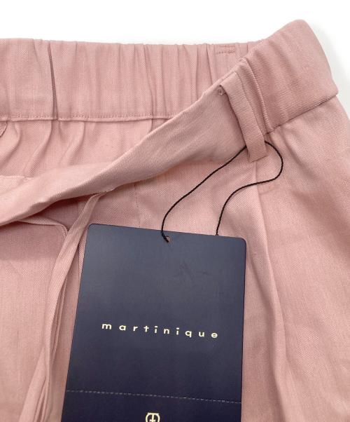 martinique（マルティニーク）martinique (マルティニーク) リネンドロストパンツ ピンク サイズ:3 未使用品の古着・服飾アイテム