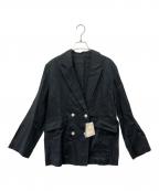 IENAイエナ）の古着「フレンチリネンジャケット」｜ネイビー