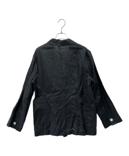 IENA（イエナ）IENA (イエナ) フレンチリネンジャケット ネイビー サイズ:36の古着・服飾アイテム
