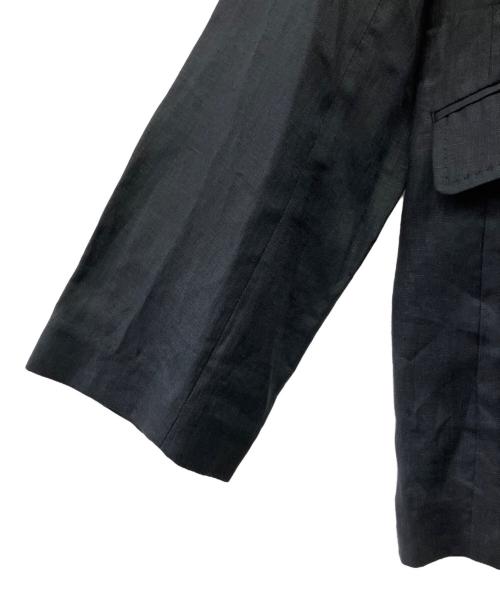IENA（イエナ）IENA (イエナ) フレンチリネンジャケット ネイビー サイズ:36の古着・服飾アイテム