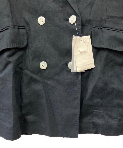 IENA（イエナ）IENA (イエナ) フレンチリネンジャケット ネイビー サイズ:36の古着・服飾アイテム