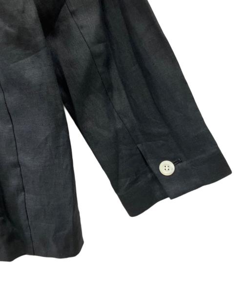 IENA（イエナ）IENA (イエナ) フレンチリネンジャケット ネイビー サイズ:36の古着・服飾アイテム