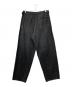COMOLI (コモリ) デニムベルテッドパンツ ブラック サイズ:3：25000円