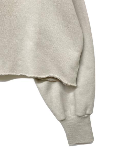 Whim Gazette（ウィムガゼット）Whim Gazette (ウィムガゼット) スウェットVネックプルオーバー グレー サイズ:Fの古着・服飾アイテム