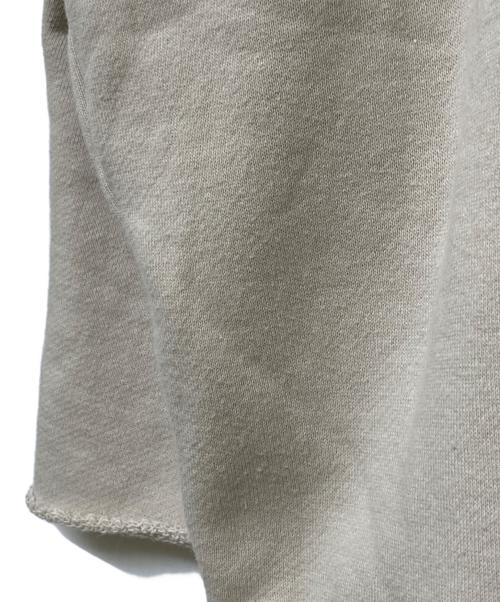 Whim Gazette（ウィムガゼット）Whim Gazette (ウィムガゼット) スウェットVネックプルオーバー グレー サイズ:Fの古着・服飾アイテム