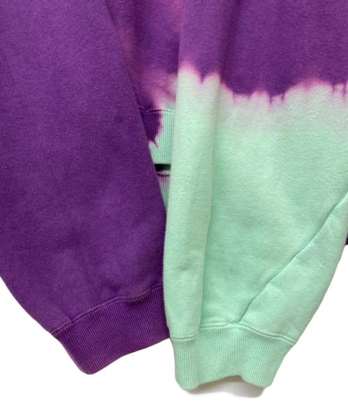 NOMA t.d.（ノーマティーディー）NOMA t.d. (ノーマティーディー) タイダイ Twisted スウェット グリーン×パープル サイズ:2の古着・服飾アイテム