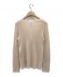 CFCL (シーエフシーエル) BS RIB V-NECK TOP ベージュ サイズ:1：13000円