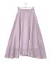 eclat（エクラ）の古着「リネンマキシスカート」｜ラベンダー