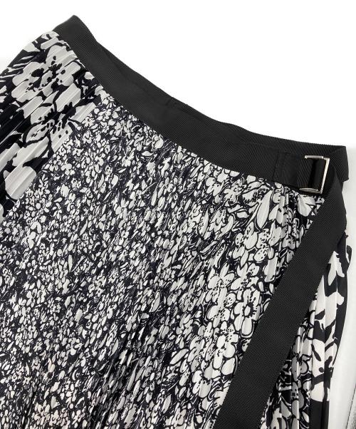 sacai（サカイ）sacai (サカイ) Floral Print Skirt ブラック サイズ:1の古着・服飾アイテム