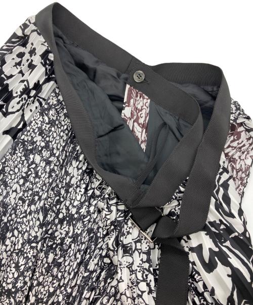 sacai（サカイ）sacai (サカイ) Floral Print Skirt ブラック サイズ:1の古着・服飾アイテム