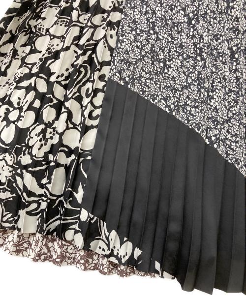 sacai（サカイ）sacai (サカイ) Floral Print Skirt ブラック サイズ:1の古着・服飾アイテム