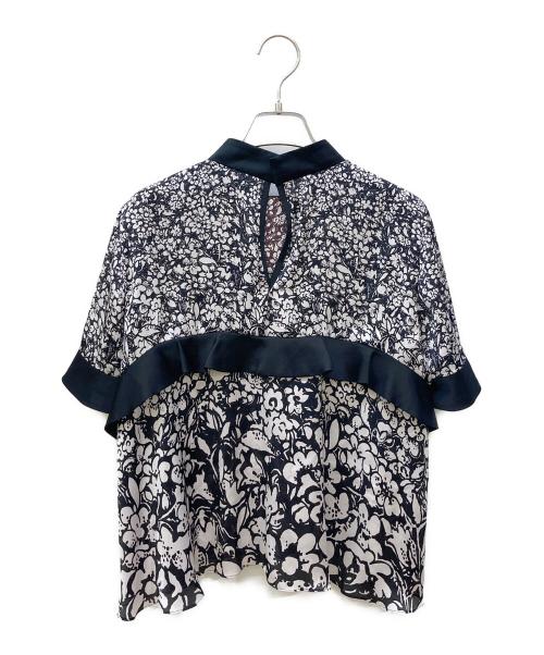 sacai（サカイ）sacai (サカイ) Floral Print Pullover ブラック サイズ:1の古着・服飾アイテム