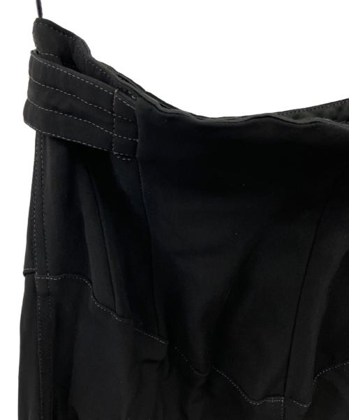 PHOTOCOPIEU（フォトコピュー）PHOTOCOPIEU (フォトコピュー) ワンショルダースカート ブラック サイズ:38の古着・服飾アイテム