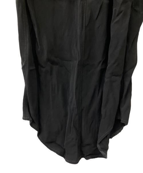 PHOTOCOPIEU（フォトコピュー）PHOTOCOPIEU (フォトコピュー) ワンショルダースカート ブラック サイズ:38の古着・服飾アイテム