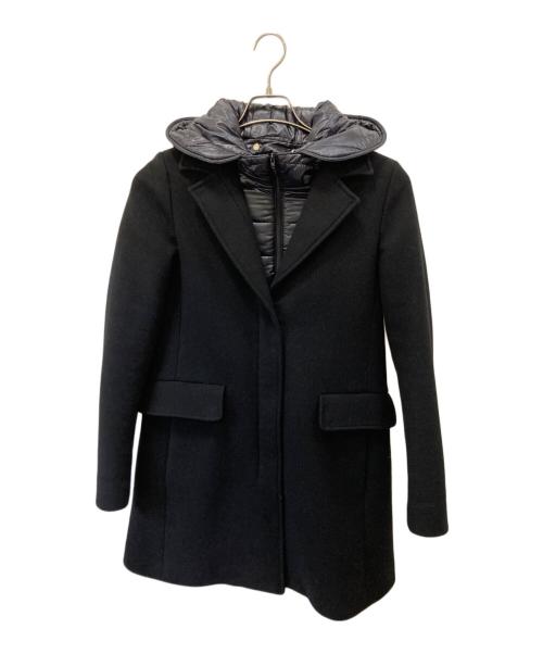 HERNO（ヘルノ）HERNO (ヘルノ) ウールダウンコート ブラック サイズ:42の古着・服飾アイテム