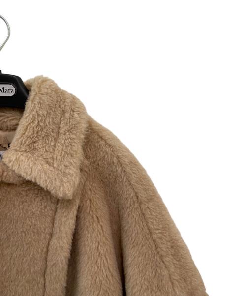 MaxMara（マックスマーラ）MaxMara (マックスマーラ) テディベアアルパカポンチョ ハニー サイズ:165/88 未使用品の古着・服飾アイテム