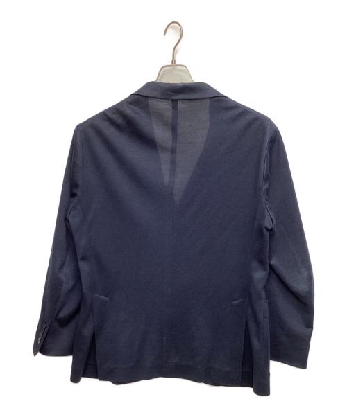 SHIPS（シップス）SHIPS (シップス) ラミージャージジャケット ブルー サイズ:XLの古着・服飾アイテム