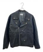 yousedユーズド）の古着「Leather Urban Riders JKT」｜ブラック