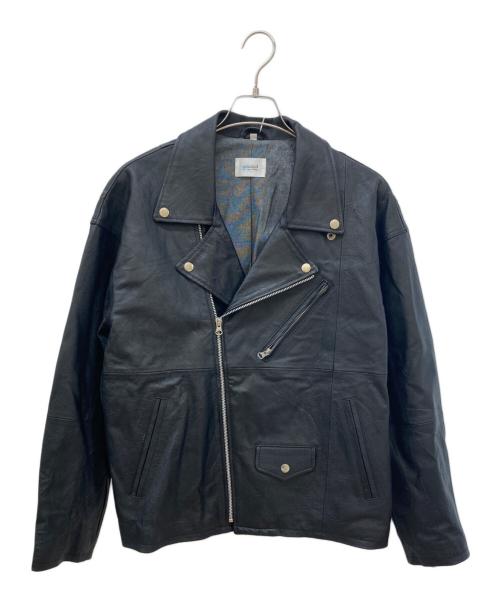 yoused（ユーズド）yoused (ユーズド) Leather Urban Riders JKT ブラック サイズ:2の古着・服飾アイテム